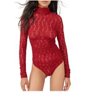NWT Free People Day & Night Lace Bodysuit Size S